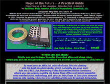 Tablet Screenshot of magickcourse.com